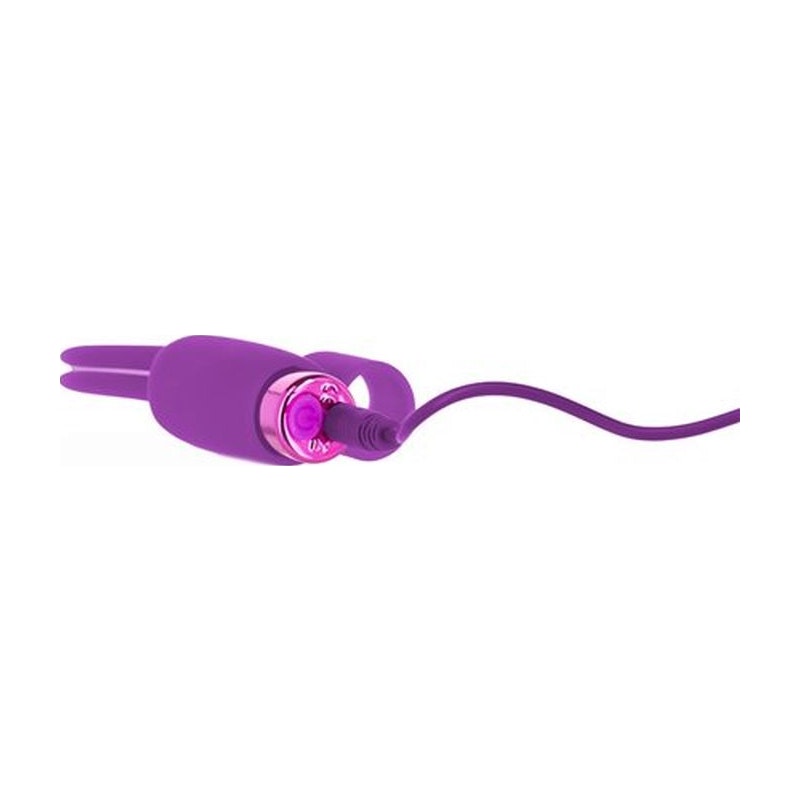 Power Bullet Teasing Tongue  w Rechargeable Bullet Purple Purple