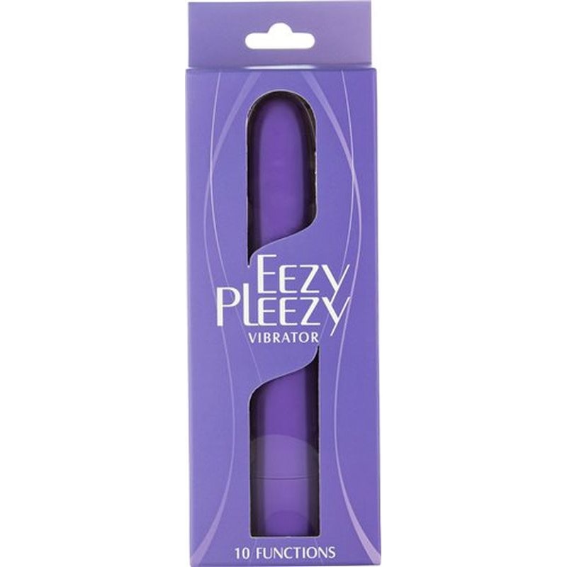 Eezy Pleezy 10 Speed 18cm Bullet Vibrator Purple Purple