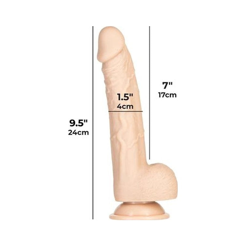 Tristan 9inch Dildo with Suction Base