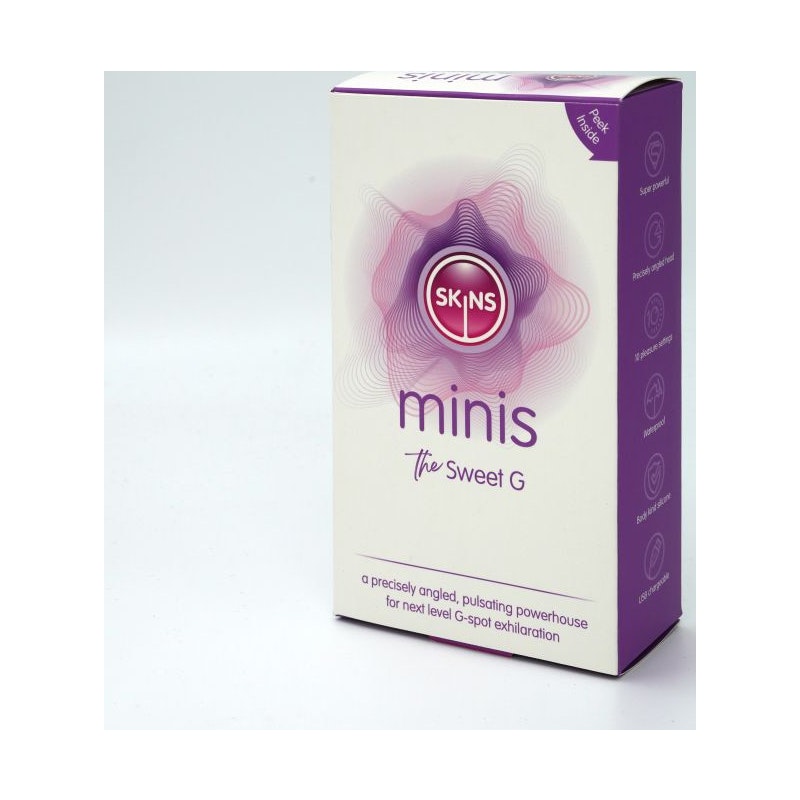 Skins Minis Vibrator The Rechargeable Sweet G Purple