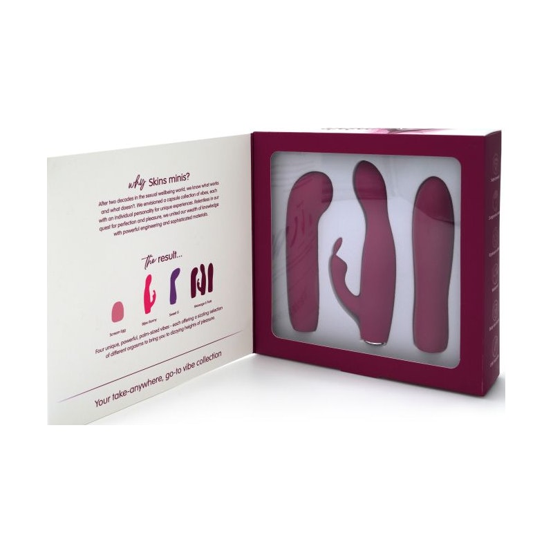 Skins Minis 3 in 1 Vibrator Kit Massage A Trois