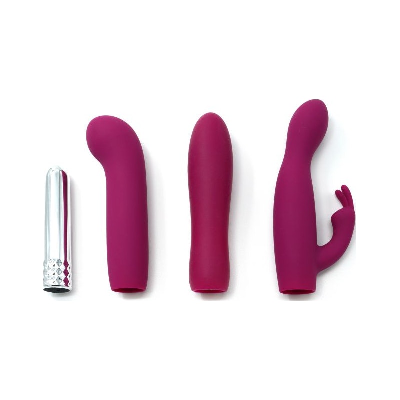 Skins Minis 3 in 1 Vibrator Kit Massage A Trois