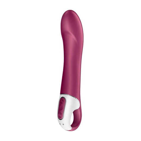 Satisfyer Big Heat Warming G-Spot Vibrator Plum