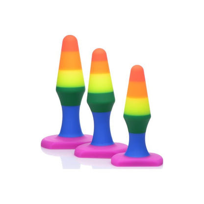 Rainbow Ready Butt Plug Trainer Set Rainbow