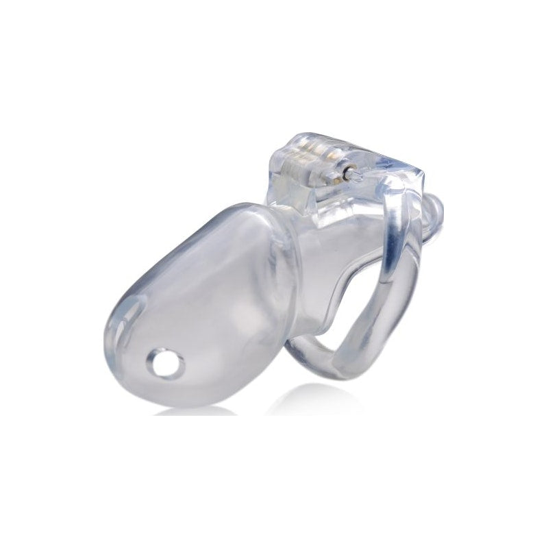 Clear Captor Chastity Cage Large Clear