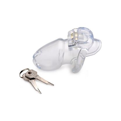 Clear Captor Chastity Cage Large Clear