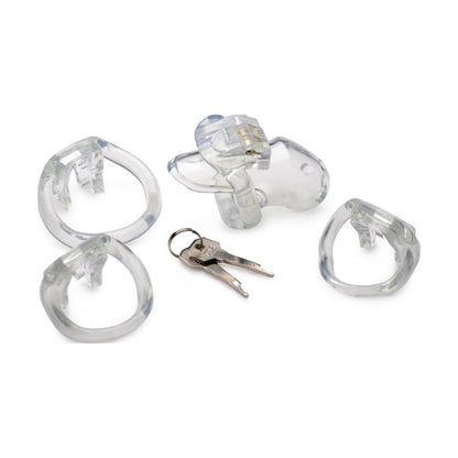 Clear Captor Chastity Cage Small Clear