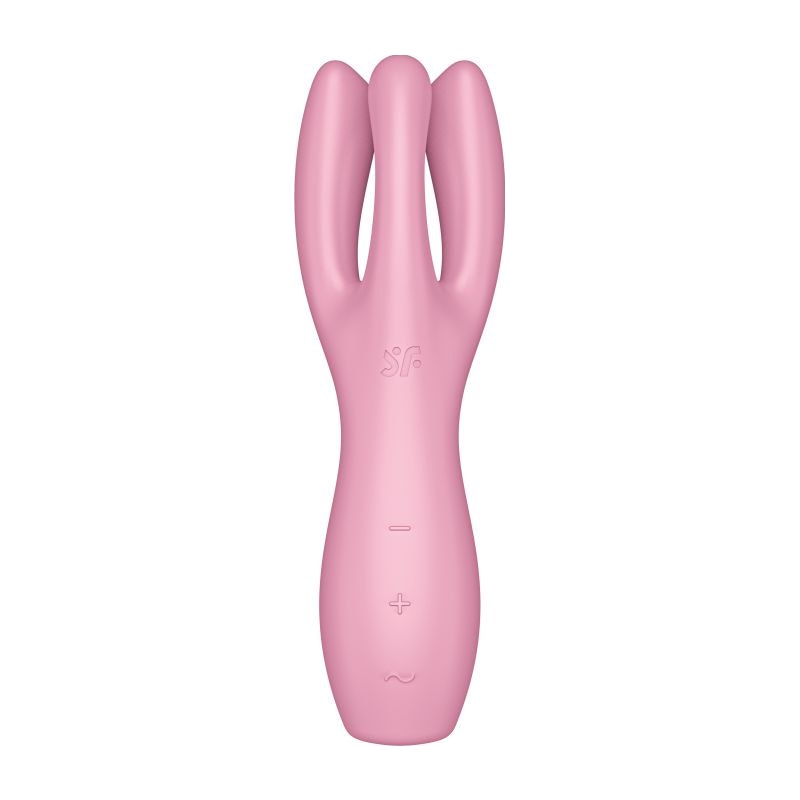 Satisfyer Threesome 3 Layon Vibrator Pink Pink