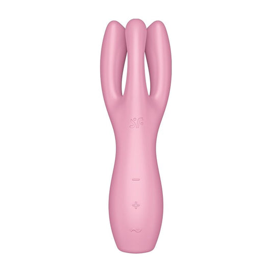 Satisfyer Threesome 3 Layon Vibrator Pink Pink