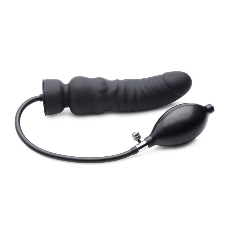 Master Series Dick Spand Inflatable Silicone Dildo | The Love Shop