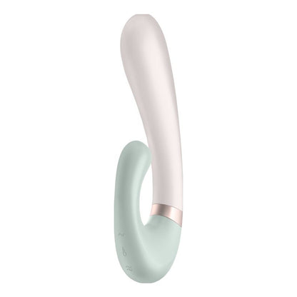 Satisfyer Heat Wave Connect App Warming Rabbit Vibrator Mint Green