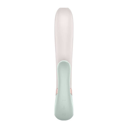 Satisfyer Heat Wave Connect App Warming Rabbit Vibrator Mint Green