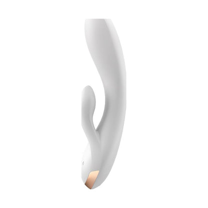 Satisfyer Double Flex App Rabbit Vibrator White White