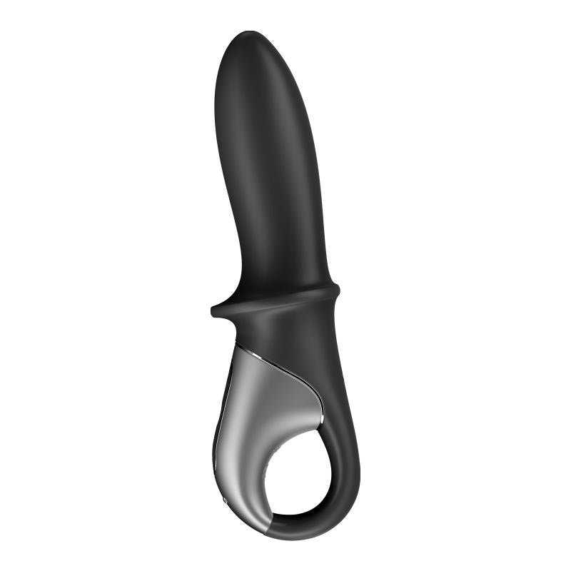 Satisfyer Hot Passion Connect App Warming Anal Vibrator Black