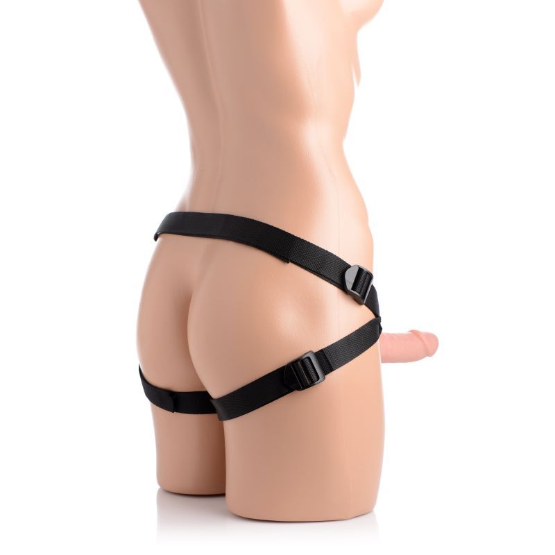 Seducer 7-inch Harness with Silicone Dildo