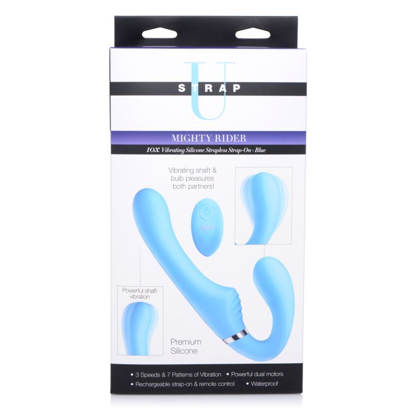Mighty Rider 10X Strapless Strap-On with Remote