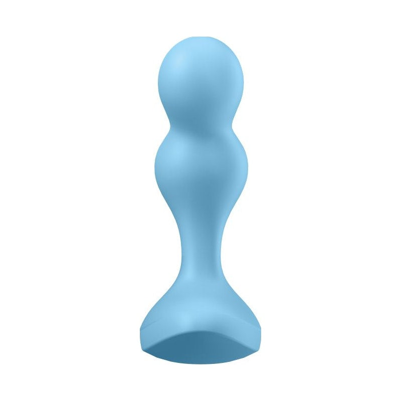 Satisfyer Deep Diver Butt Plug Vibrating Connect App Blue