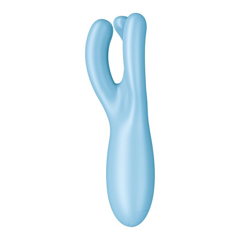 Satisfyer Threesome 4 Connect App Layon Vibrator Blue