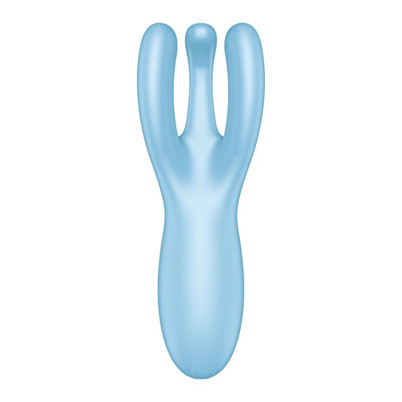 Satisfyer Threesome 4 Connect App Layon Vibrator Blue