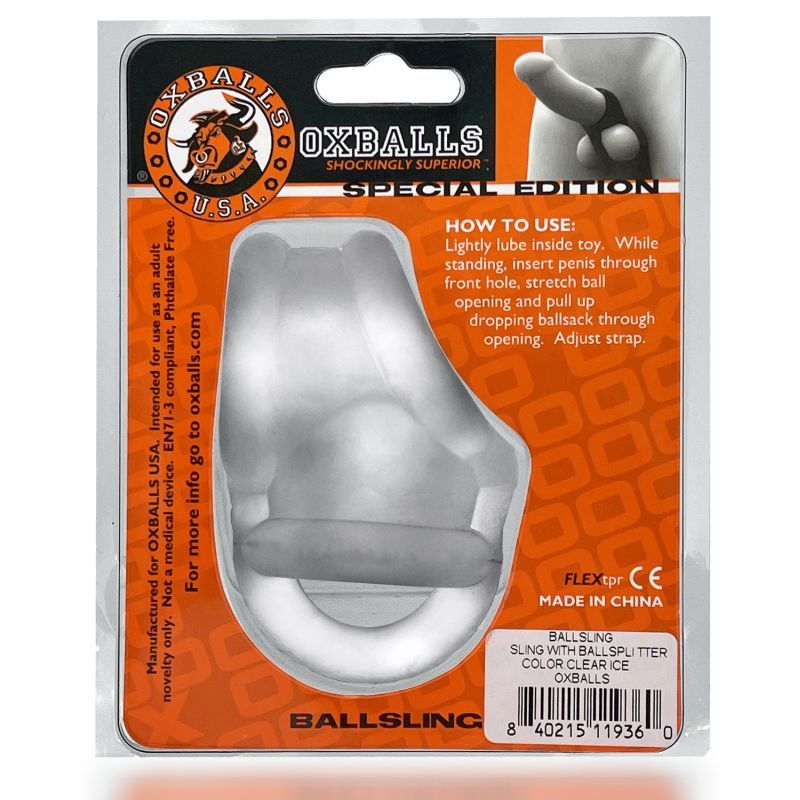 OxBalls Ballsling Ball Split Sling, A Soft Separating Squeeze