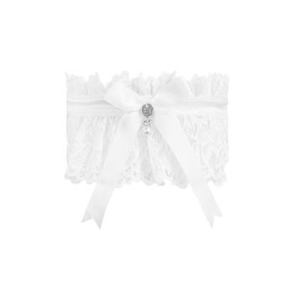 Amor Blanco Garter White One Size White