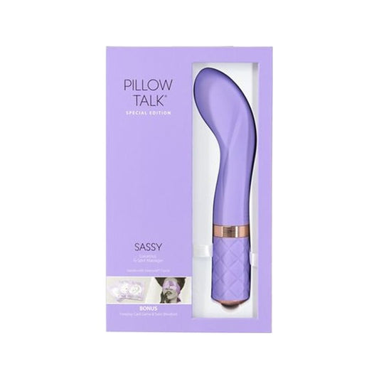 Pillow Talk Special Edition Sassy G Spot Massager Purple Purple