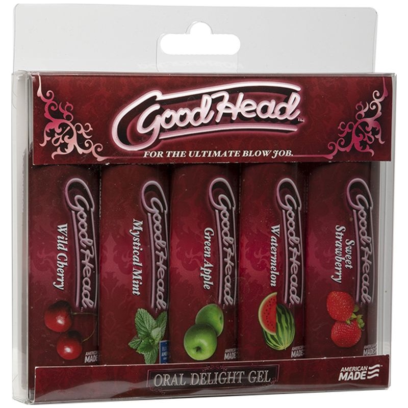 GoodHead Oral Delight Gel Variety Pack – 5×28g