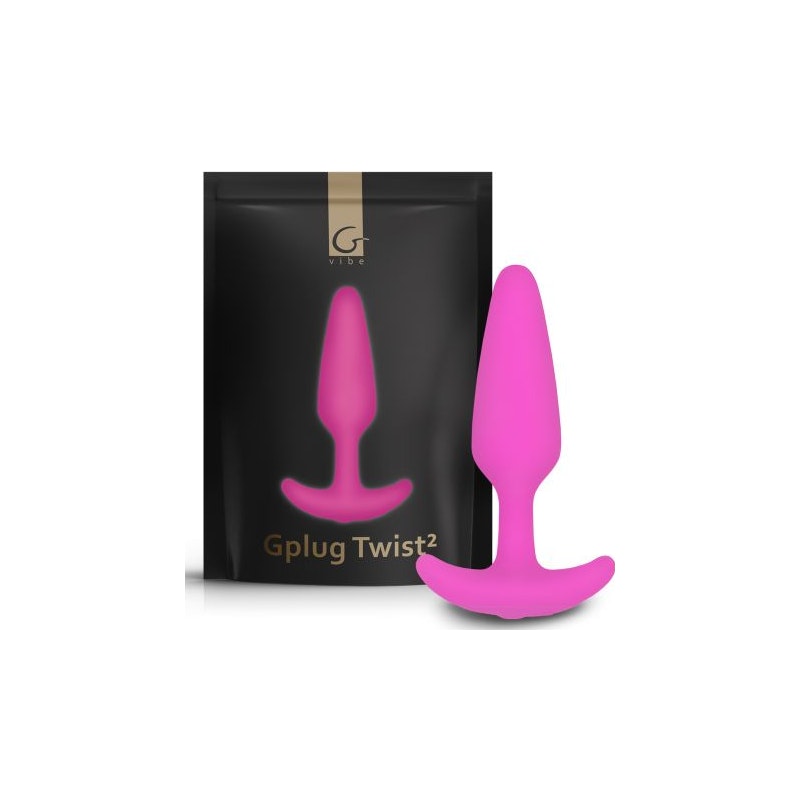 Gvibe Vibrating Butt Plug Gplug Extra Small Sunny Raspberry