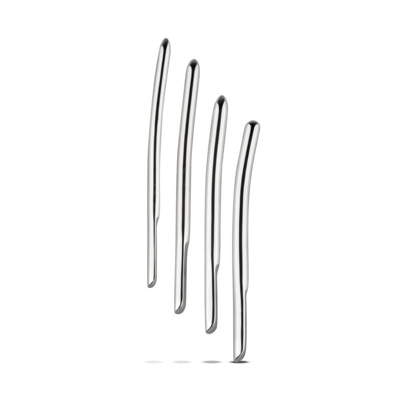 Single Ended Penis Sound Dilator Set Advanced 4 Piece Set