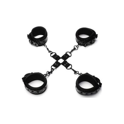 Whip Smart Diamond Hogtie Restraint Black