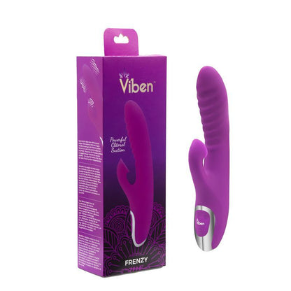 Viben Frenzy Suction Rabbit Vibrator Purple