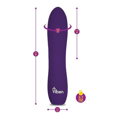 Viben Vivacious Rumble Motor Rechargeable Bullet Violet