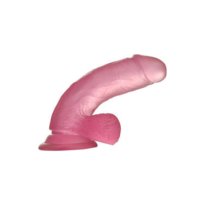 Jelly Studs 6in Crystal Dildo Small Pink Small Pink