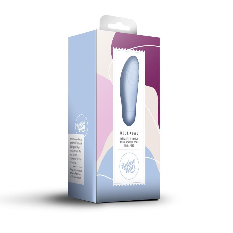 SugarBoo Blue Bae Layon Massager Blue