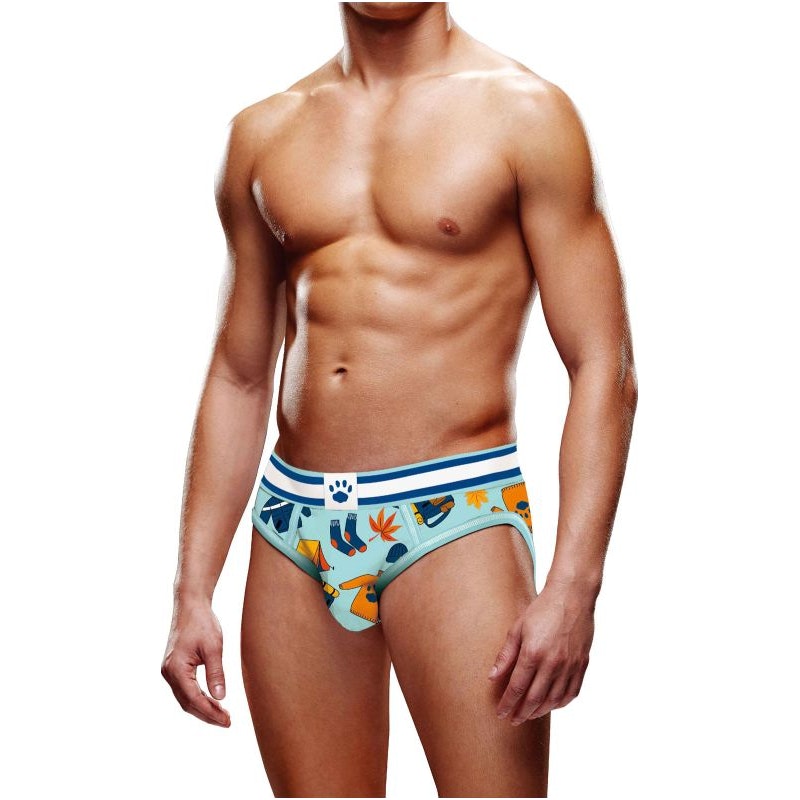 Prowler Autumn Open Back Brief Small Blue