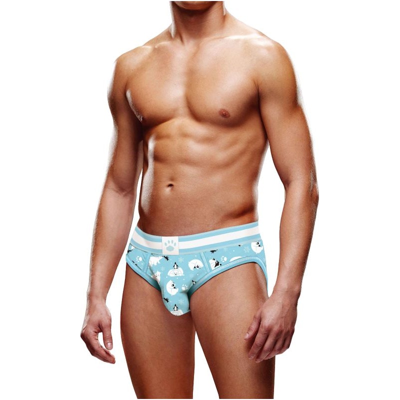 Prowler Winter Open Back Brief Small Blue