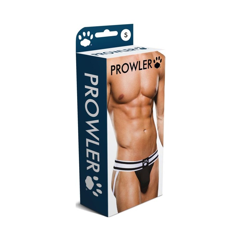 Prowler Sexy Jock Strap Black and White Small