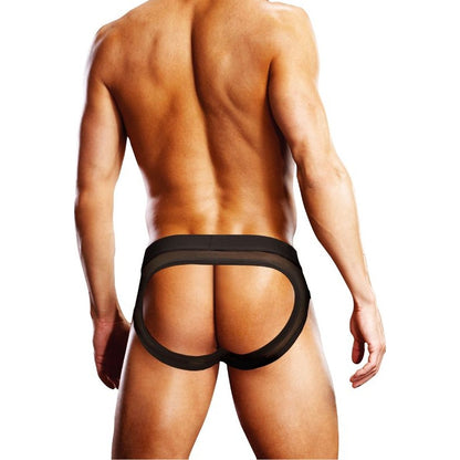 Prowler Mesh Open Back Brief Black Large