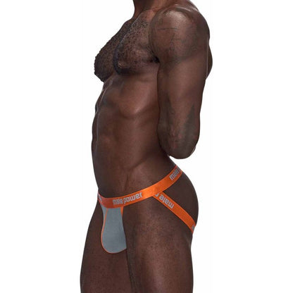 Male Power Casanova Uplift Jock Grey Large/Extra Large