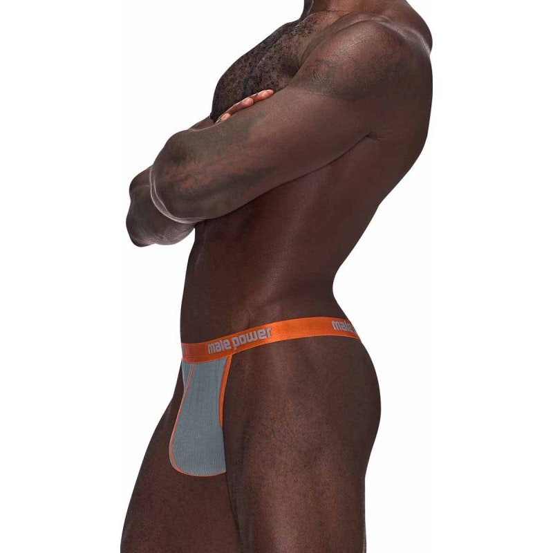 Male Power Casanova Uplift Micro Thong Grey Small/Medium