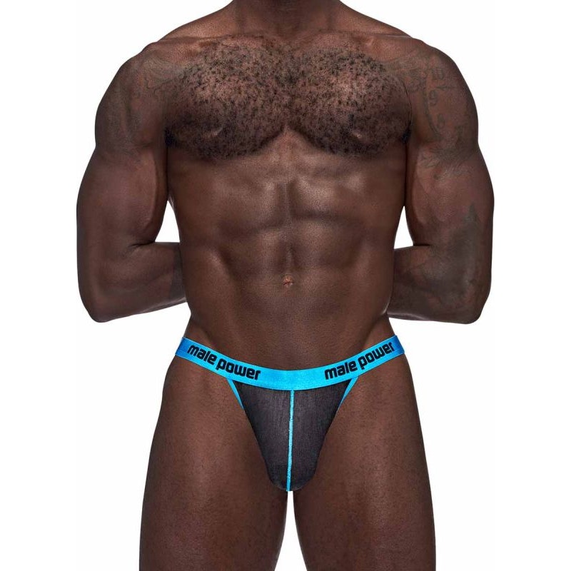 Male Power Casanova Uplift Micro Thong Black Small/Medium