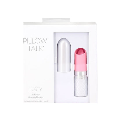 Pillow Talk Lusty Flickering Massager Pink