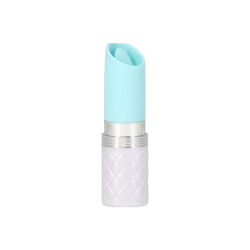 Pillow Talk Lusty Flickering Lipstick Massager Teal
