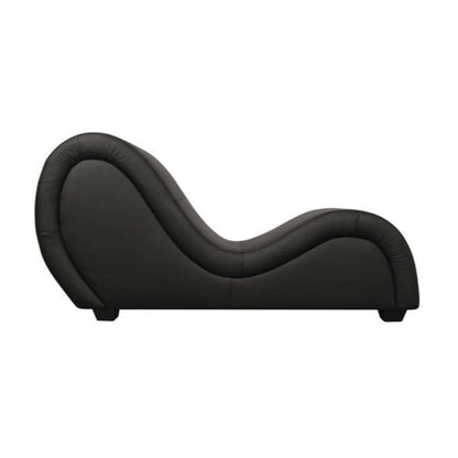 Kama Sutra Mebon Chaise Daytona Love Lounge – Black Leather