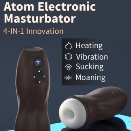 Atom Electronic Masturbator - Rechargeable Pleasure Machine