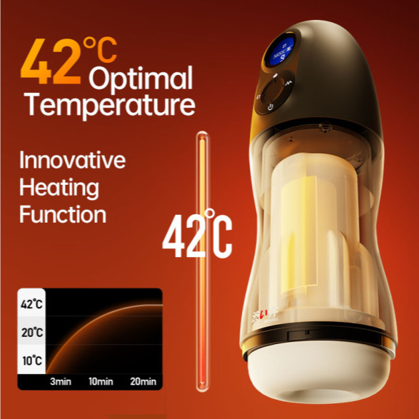 Atom Electronic Masturbator - Rechargeable Pleasure Machine