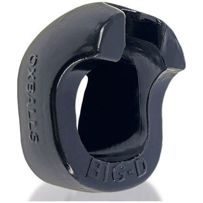 Big D Shaft Grip Cock Ring Black One Size Black