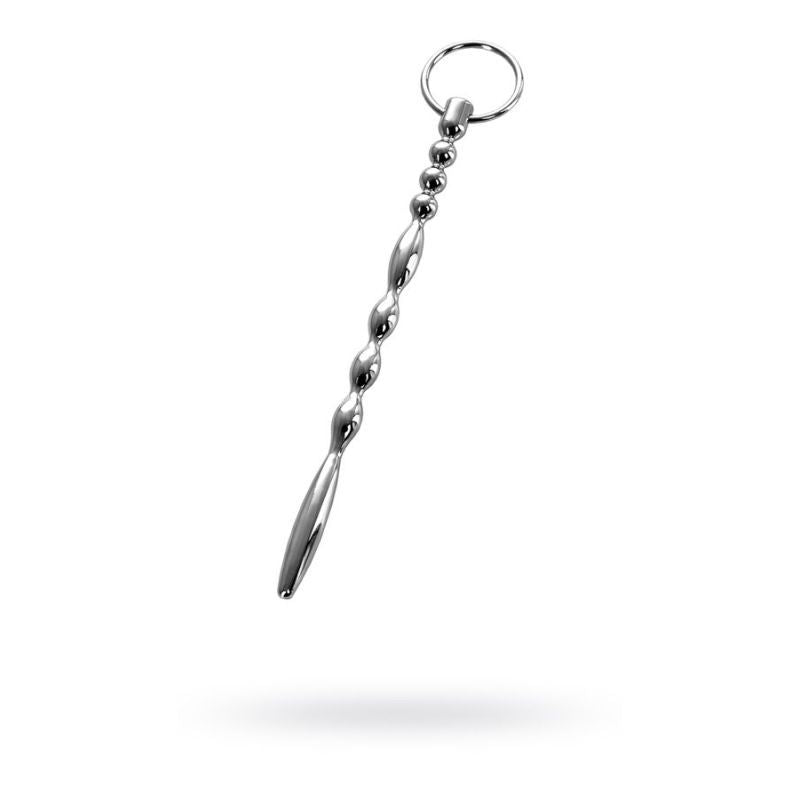 Silver Metal Urethral Plug with Ring