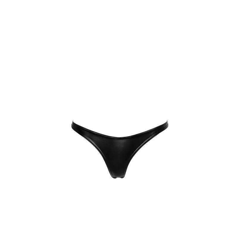 Power Wetlook Thong Medium Black