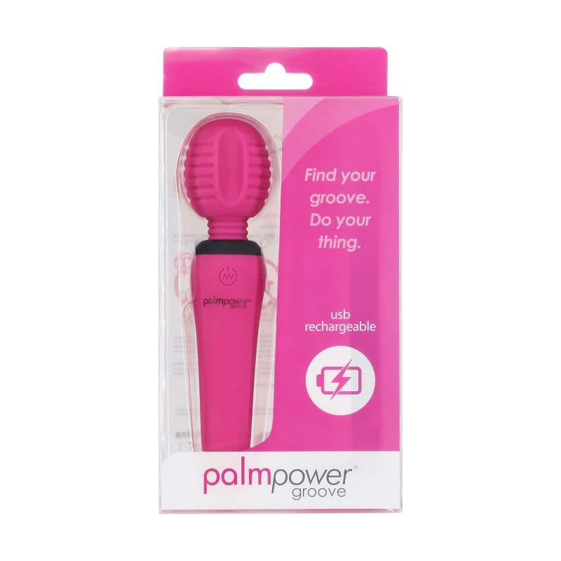 PalmPower Groove Mini Portable Wand Fuchsia